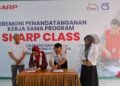 Sharp Class Bekali Siswa SMK dengan Keterampilan Audio Video Berbasis Industri