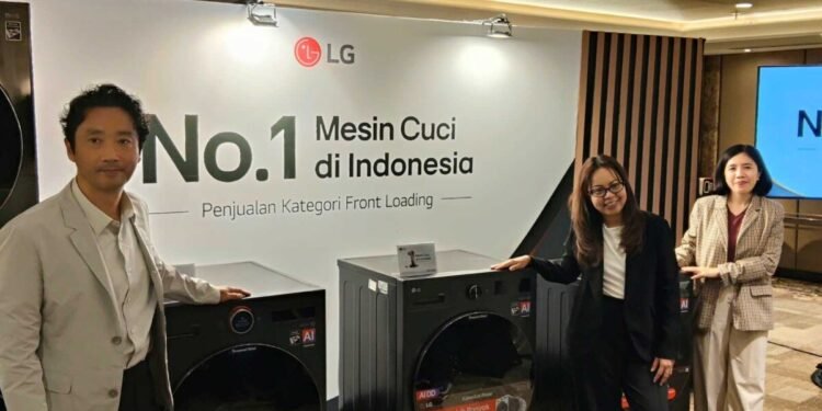 LG Perkuat Kepercayaan Konsumen di Pasar Mesin Cuci Indonesia