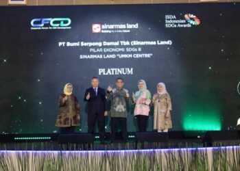 Sinar Mas Land Kembali Raih Penghargaan