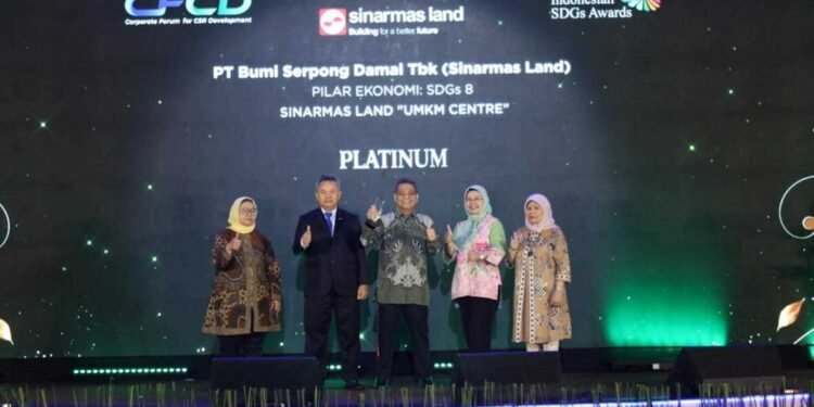 Sinar Mas Land Kembali Raih Penghargaan